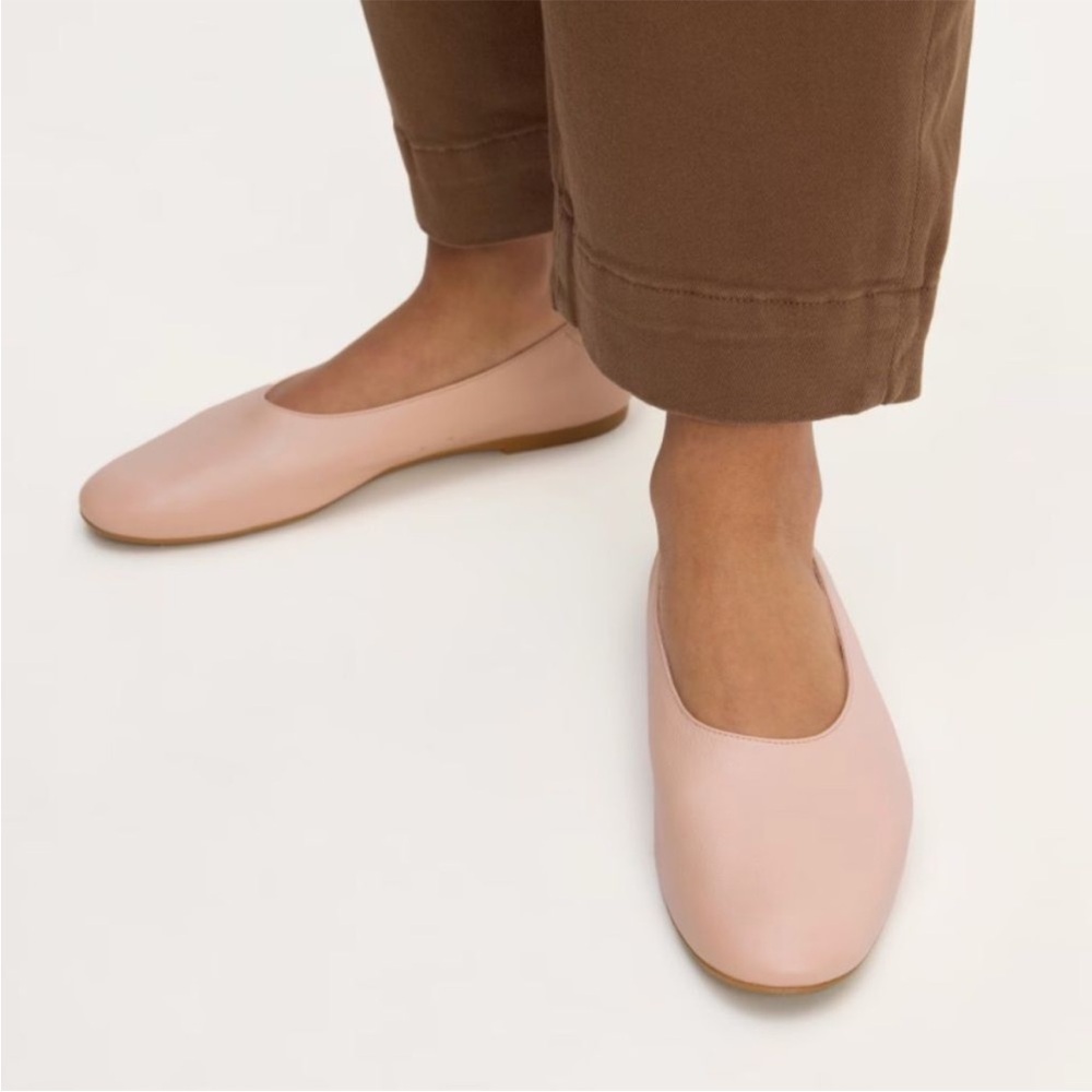 Everlane Shoes 5 Day Glove Ballet Flats  Pink